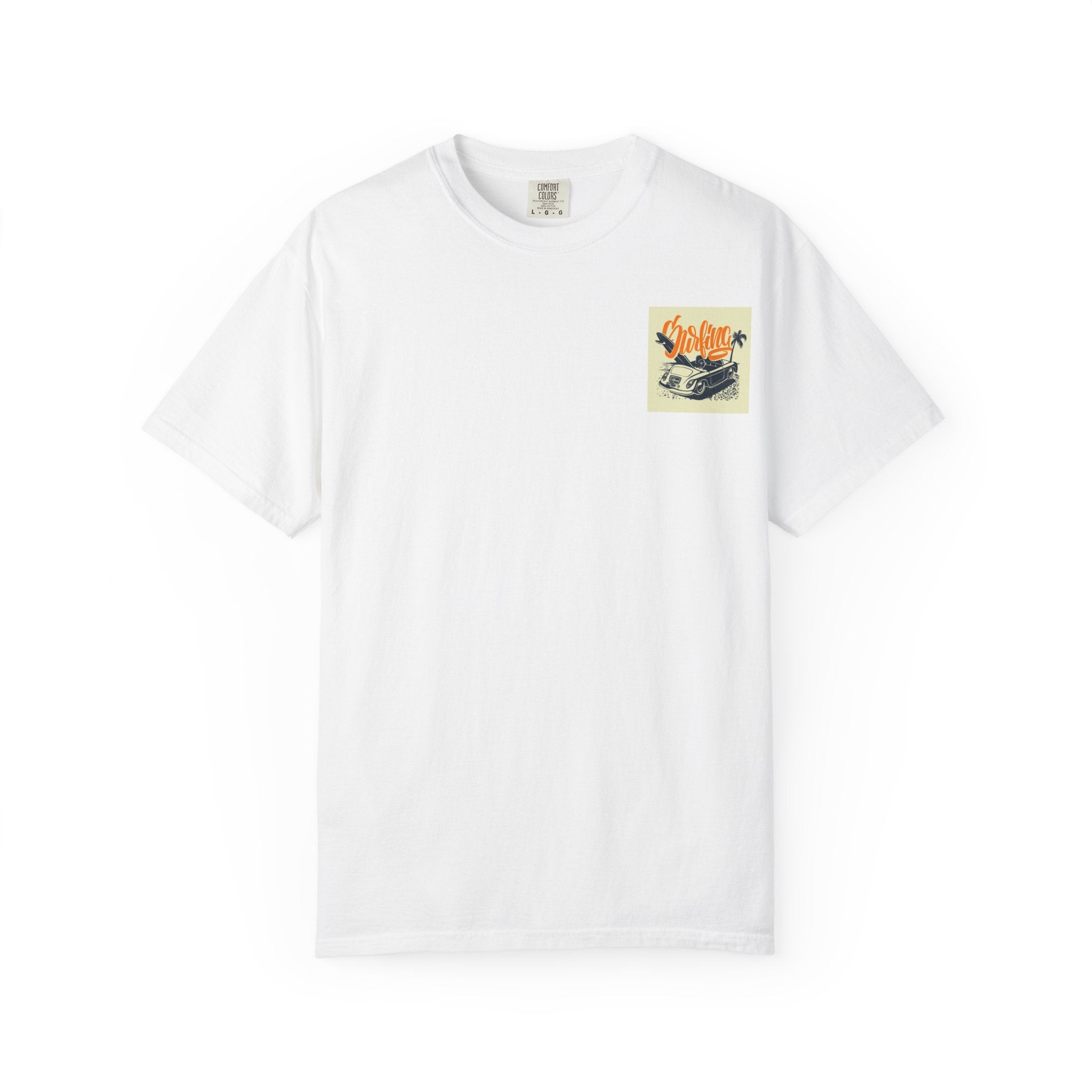 Retro Surfing Unisex T-Shirt, Beach Vibe Tee, Summer Casual Wear, Vacation Shirt, Surf Lover Gift, Ocean Adventure Top